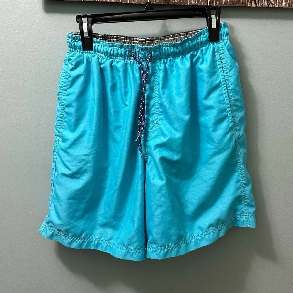 Croft & Barrow turquoise  Swimwear Swim Trunks Size small
